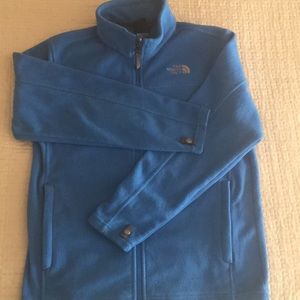The North Face Boy's M 10/12 Blue Fleece Jacket